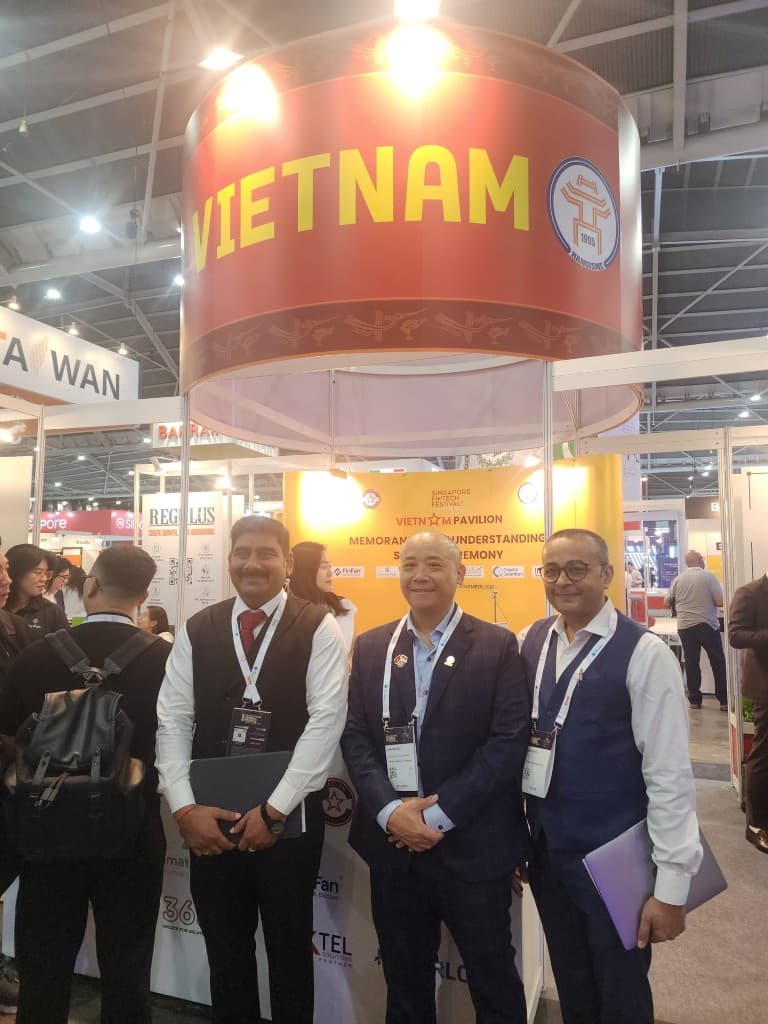 Vietnam Pavilion booth at SFF
